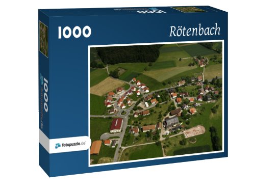 Preisvergleich Produktbild Rötenbach - Puzzle 1000 Teile mit Bild von oben