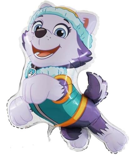 Toyland® Riesen Paw Patrol Rubble Folienballon – 88 Cm, Für Kinderpartys, Mit Helium Oder Luft Füllbar