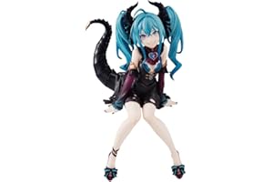Jiumaocleu Figura de Anime Miku Estatua Fideos Tapón, Figura de 15cm Modelo Miku Muñeca Juguete Hecho a Mano Coleccionable Decoración de Escritorio Cumpleaños