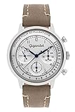 Gigandet Herrenuhr Multifunktion Quarz Datum Analog mit Lederarmband G45-002