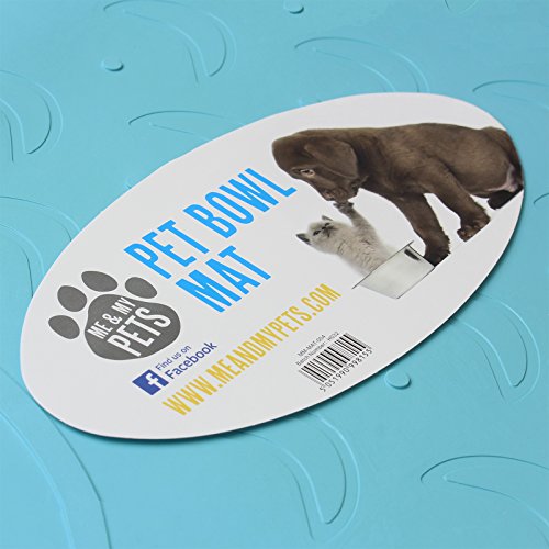 Me-My-Pets-Non-Slip-Fish-Shaped-Bowl-Mat