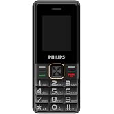 Philips E6105 4G &Ccedil;ift Sim Kartlı Tuşlu Cep Telefonu Siyah