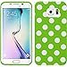 Price comparison product image PhoneNatic Silicone Case compatible with Samsung Galaxy S6 Edge - Polkadot Design:05 Cover + Flexible protective film