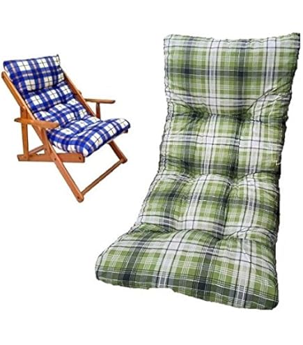 Cuscino Imbottito Di Ricambio Per Poltrona Sdraio - Giallo/Arancio | Tessuto Antistrappo - Foto 12