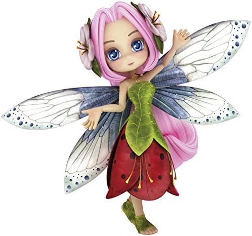 Enchanted Fairy/Elf Premiumwandtat Too For White Card and Coloured Walls # 125 Assorted Sizes To 125 Cm, C 125 x 120cm