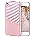 Produktbild VemMore iPhone 7/iPhone 8 Hülle Case Handyhülle Ultra Slim Dünn Silikon PU Case Bumper mit Kartenfach 360 Protection Schutzhülle Kratzfest Anti-Kratzer Anti-Rutsch Stoßfest Case Cover - Rose Gold