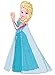 Produktbild Bügelbild - " Disney FROZEN - die Eiskönigin - Prinzessin Elsa " - 7,8 cm * 9,5 cm - Aufnäher Applikation - völlig unverfroren - Anna Arendelle - Olaf - gewebter Flicken - Jungen & Mädchen - Bügelflicken / Hosenflicken - Bügelsticker