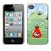 Produktbild For Apple iPhone 4 / iPhone 4S / 4S,S-type® Cow Abduction Funny Cartoon Conspiracy - Kunst & Design Hartplastik Handy-Schutzhülle Schale Hülle Case Cover