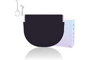 DIDATOOL Ferula dental, Estuche de Dentadura de Silicona con Cierre Magnético Automático para Dentaduras, Versátil Bolsa de Almacenamiento Ideal para Uso Diario y Viajes(Morado oscuro)