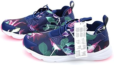 REEBOK WOMAN SNEAKER SHOES BLUE OR BLACK CODE FURYLITE GRAPHIC AQ9837 - AQ9836 41 EU - 10 USA - 7,5 UK BLU - BLUE