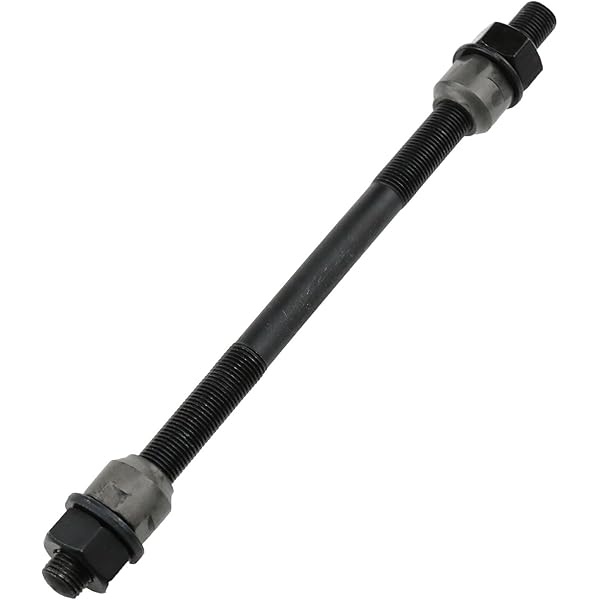 thumbnail image 2 of Bike Axle 175mm /6.89 Inch Bicycle Multiple Speed Rear Hub Black 3 8 26tpi Shaft 2 of 9