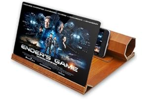 ORETECH Loupe Portable Telephone, 14 Pouces Amplificateur D'écran Support de Téléphone Agrandisseur Ecran, HD Loupe D'écran pour des Films et des Vidéos Compatible avec Tous Les Smartphones