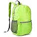 Produktbild Faltbarer Rucksack, Evecase Universal Ultra-Leicht Faltbarer Rucksack mit Wasserabweisendem Material / Zubehörfächer / Getränkebeutel - Grün