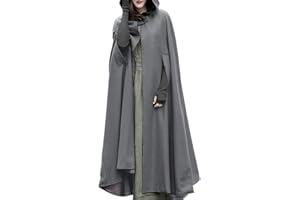 Tasty Life Capa Con Capucha De Terciopelo Capa Larga Traje De Fiesta De Halloween Traje Medieval Capa De Bruja Capa Negra Capa De Traje De Cosplay De Niño Adulto