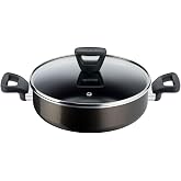 Tefal Titanyum 2X Xl Dif&uuml;zyon Tabanlı Kısa Tencere - 26 CM
