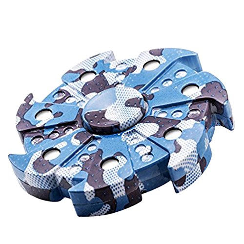 Hand Fidget Spinner,Omiky Camouflage Graffiti EDC Fidget Spinner Finger Groy Toy for SBDX ADD ADHD Anxiety Autism Suffers (Camouflage)