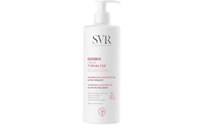 SVR - Topialyse Crème - Crème nourrissante apaisante 48H - Pour peaux sèches et sensibles - Beurre de karité, huiles végétales - 400 ml