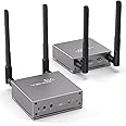 YEHUA 5G Wireless HDMI Transmitter and Receiver With Loopout, 656FT Extender for Netflix, Video, Meeting Streaming to TV/Projector/Monitor