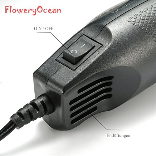 Embossing Heat Tool Mini Heißluftfön Temperatur Heißluftpistole Anwendung Professionelle DIY für Trocknen Farbe, Rubber Stamp, Heating Small Clay Works, CE-Zulassung - 4