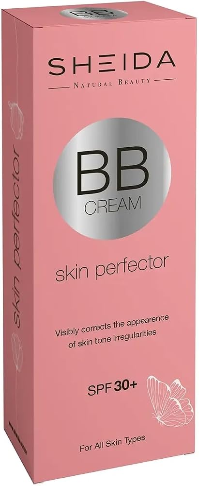 Sheida BB Krem SPF 30+ – Yüksek Kapatıcı, Mat İpeksi Bitiş, Cilt Tonu Eşitleyici, Uzun Süre Kalıcı, Vitamin C & E İçerikli 50 ml - Koyu