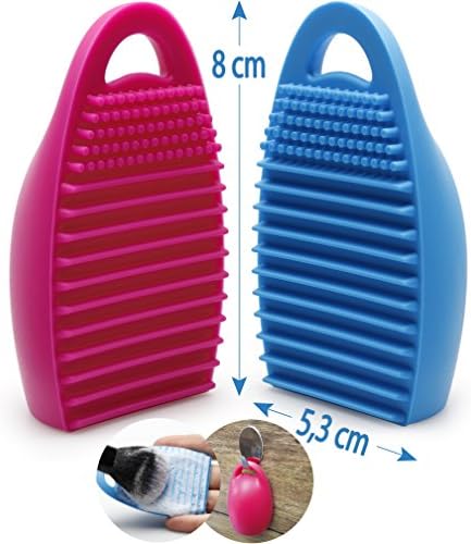 Lunata® 2x silicon brush cleaner, Make Up Brush Cleaning Brush Cleaner