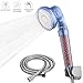 Produktbild Duschkopf Handbrause mit schlauch, BeGreat Filtration Duschkopf Sprühen Ionenfilter 3 Modi Mit Negativ Ionen Mineral Ball Filter Duschkopf Chrom Handbrausen 200% Hoher Druck 30% Wasser Sparen