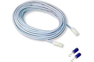 GOLDMAN SERVICE | Resistenza al Silicone Cavo Scaldante Flessibile | 1 Metro 30 Watt | Semenzai, Acquario, Terrario per rettili, Incubatrice, umidità, Frigoriferi, Birra