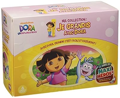 TF1 VIDEO Dora l'exploratrice - Ma collection : Je grandis avec Dora - Coffret 6 DVD