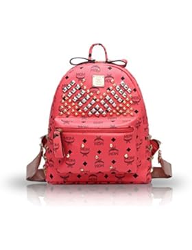 NICOLE&DORIS neue kleine Mini-Nieten Rucksack Umhängetasche Rucksack Dame / Frauen / weibliche Reisetasche