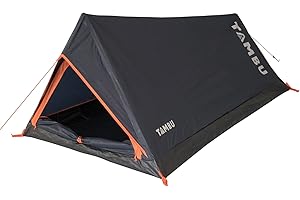 Tambu Tente ultra légère 1,5 kg en fibre de verre - Tente bivouac - Colonne d'eau 2000 mm