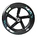 Produktbild PU-Rolle Hudora Big Wheel per Stück 205 mm Ø schwarz/grün/blau f.Mod.14750 (1 Stück)