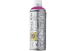 SPRAY.BIKE Fahrrad Lackspray in versch. Farben - KEINE GRUNDIERUNG notwendig - Acryllack/Lack Spray in 400 ml Spraydose, Matt- und Klarlack Optik möglich (Fuchsia Quasar, Matt)