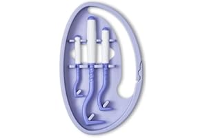 Tick Twister® ClipBox de 3 tiradores de garrapatas – Permite quitar garrapatas en perros, gatos, caballos y hombre – Original – Fabricado en Francia (violeta)