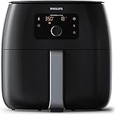 PHILIPS Yağ Temizleme Teknolojisi, 3 Lbs, Black, Mutfak Aletleri Dijital İkiz TurboStar Airfryer XXL, HD9650 / 96