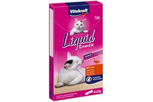 NAPZ animaux VITAKRAFT - Liquide Snack Canard + Beta - Glucanes pour Chat - Lot De 4 - Offre Special