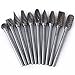 Generic E_14008844 Imported 10 Pieces Tungsten Steel Yg8 Carbide Rotary Burr 6Mm Head Diameter RS.940.00