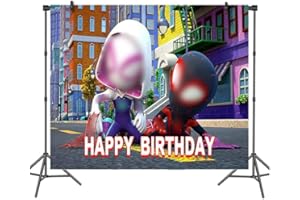 RZDQZY Sfondo Fotografico Spiderman Sfondo Compleanno Spidey Sfondi Fotografici Spiderman Sfondo Compleanni Spider Man Sfondo Decorazioni Spider Man Sfondo Decorazione Spidey Teli Sfondi Compleanno