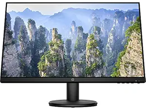 HP 23.8 inch(60.45 cm) Ultra-Thin LED Backlit Computer Monitor - 3 Side Micro Bezel, Full HD, 60 Hz, IPS Panel with VGA, HDMI Ports - HP V24i Display - 9RV16AA