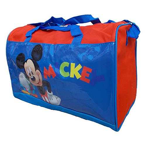 mc Mickey Sports Bag for Children, 38 cm, Red/Blue