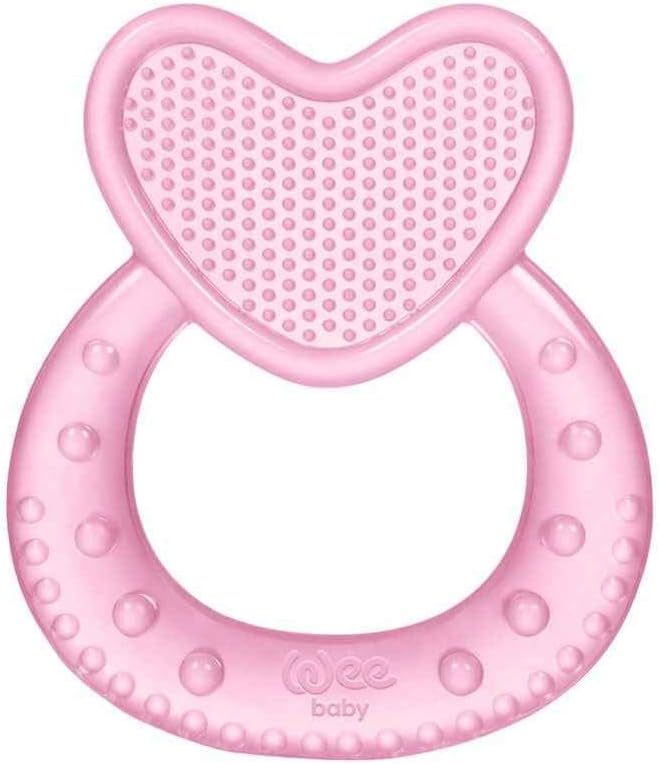 Wee Baby 912 Kalpli Silikon Diş Kaşıyıcı Pembe