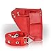 Roo Beauty Hairdressing Pouch, Scissor Holster, Hair Kit Accessories in Mini Red