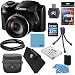 Canon PowerShot SX510 HS 12.1 MP CMOS Digital Camera with 30x Optical Zoom and 1080p Full-HD Video Ultimate Bundle With 32GB Secure Digital High Capacity (SDHC) Card, Digpro CompactDeluxe Carrying Case, Extra Battery , Tripod , HDMI Cable, Reader RS.38549.00