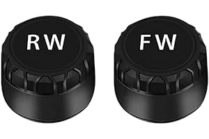 HFLWYWD Sistema di monitoraggio della pressione dei pneumatici, monitor esterno per pneumatici da bici, sensore wireless di pressione dei pneumatici, Bluetooth in tempo reale, monitor TPMS per auto, moto,