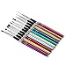 Anself Pro 10-Piece Nail Art Design Brush Set for Polish UV Gel Paint - Nylon Brush Heads, Nail Decoration Kit
