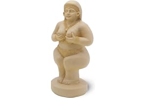 Kocris Casa Grecia Diosa Inanna - Decoración de tanque de dragón barbudo, escultura griega antigua, mito dios, reptil, tortuga, lagarto, araña, peceras, terrario, estatua, adorno decorativo