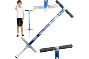 Merkan Pogo Stick, Springspringstange, Gummigriffe, Kinder, 5+, Gewicht bis 70 kg