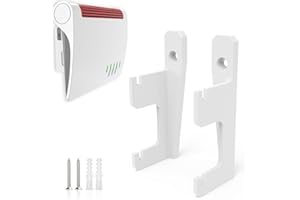 Wandhalterung für FritzBox 7590/7590AX/7530/5590/7510 Router, JLNJLE Hochwertiges ABS Halter Halterung Modem Aufhängung mit Kabelmanagement für Führt Wärme ab und Spart Platz (Nicht 3D-Druck)