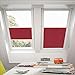 Produktbild Orignal VELUX Plissee / Faltstore FHL M04 1269S / Bedienart : Manuell / Farbe : Uni Rot / Fenstergröße : 304 / Fenstertypen : GGL, GPL, GHL, GTL, GXL _16213