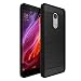 Produktbild Hülle für Xiaomi Redmi Note 4X 5.5", Olycism Ultra Dünn [Weich und Flexibel, Stoßfest, Anti-Kratzer] TPU Silikon Schutzhülle Papiereinband Rückseite Fall(Schwarz)
