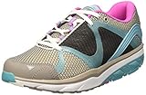 MBT Leasha Trail 6 Lace Up, Zapatillas de Deporte Exterior para Mujer, Multicolor (Soft Gray/Aqua Sea/Pink Pop), 38 EU
